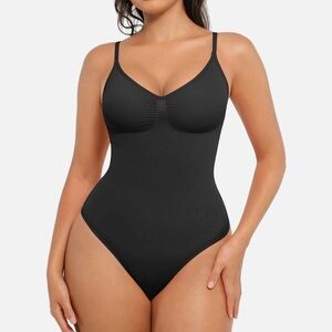 FEELINGIRL EVERYDAY WEAR SEAMLESS BODYSUIT CONTOUR SCULPT TUMMY CONTROL